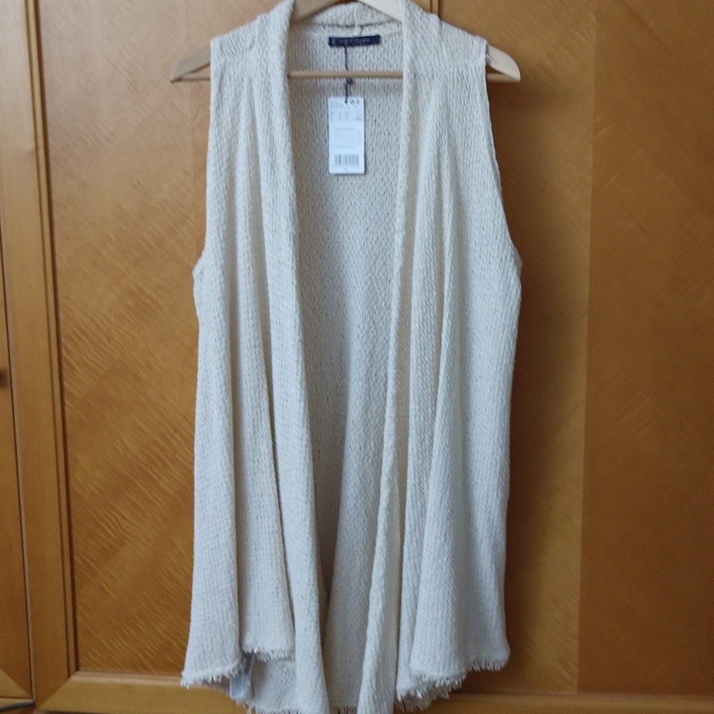Mango Long Sleeveless Vest!